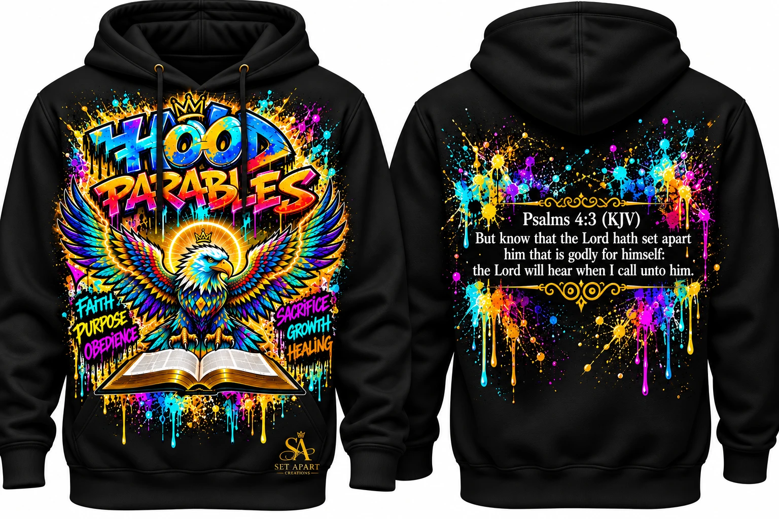 Hood Parables — Neon Graffiti