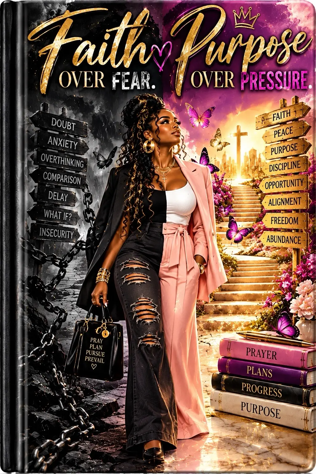 Faith over fear and purpose over pressure journal