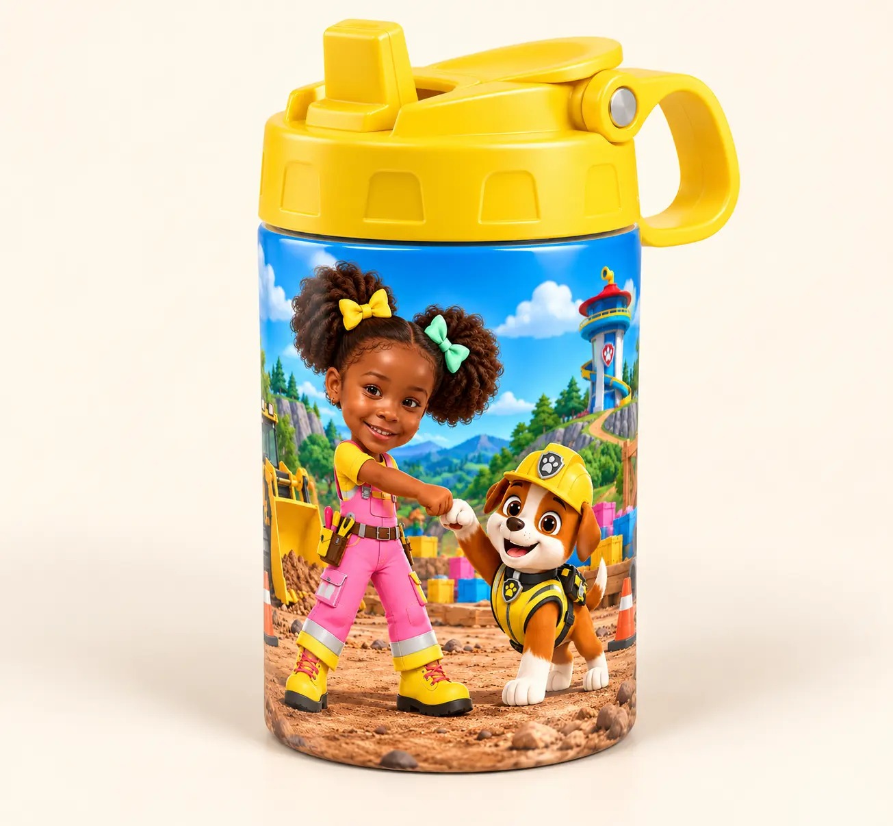 Construction pals 15 ounce kids sport tumbler