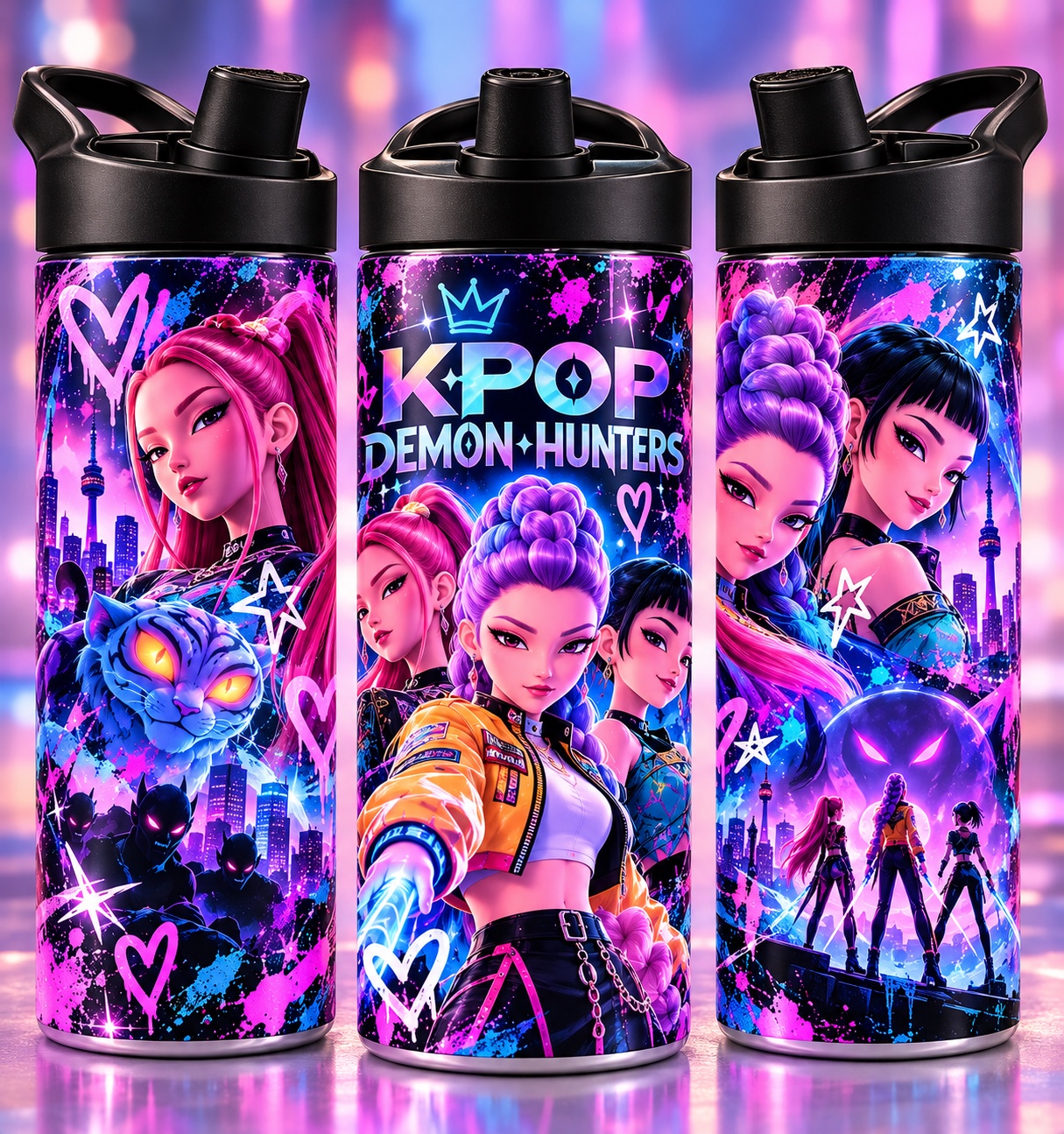 K-Pop Demon Hunters Kids Tumbler